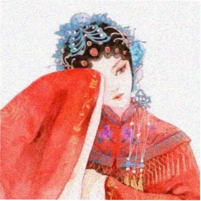 人物头像 旧伞铺老板